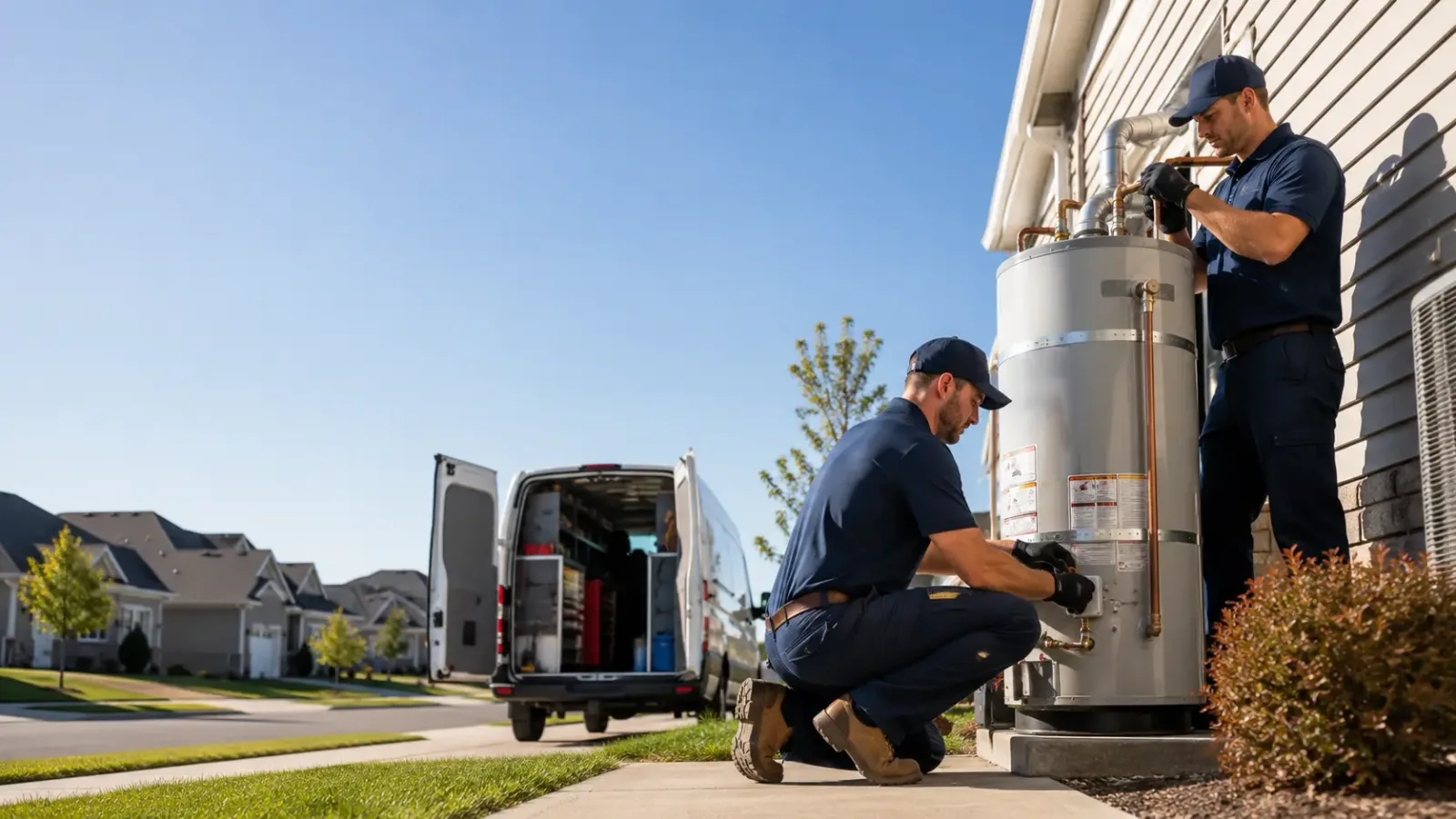 Water Heater Installation in Little Suamico, WI